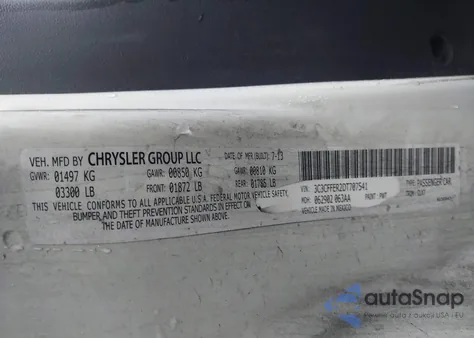 2013 Fiat 500C Gucci from USA, damaged, VIN 3C3CFFER2DT707541